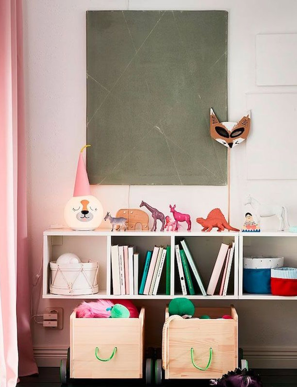 9 trucos para ganar espacio en el dormitorio infantil
