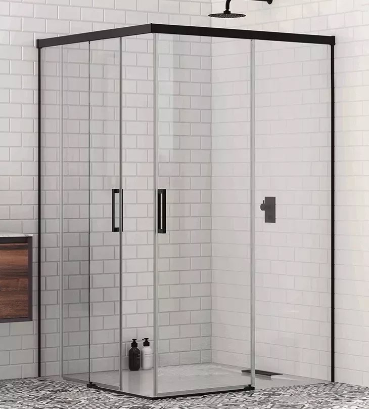 Mampara de ducha con puerta batiente TRS Vismaravetro