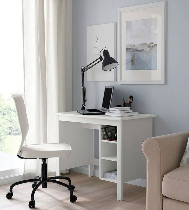 escritorio blanco estilo clasico brusali