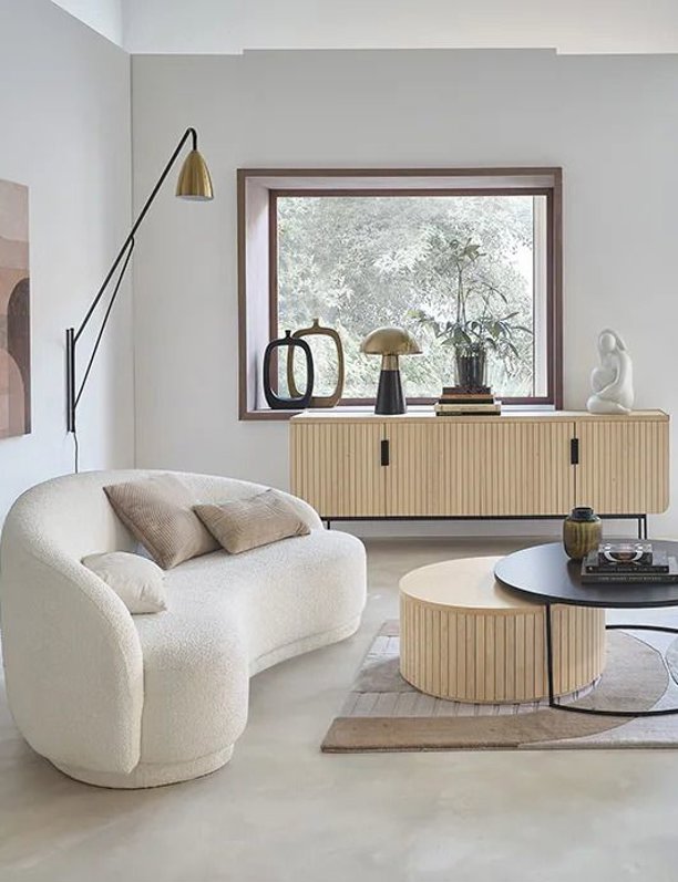 Tendencia ‘bold’: los muebles con curvas se adueñan de la decoración