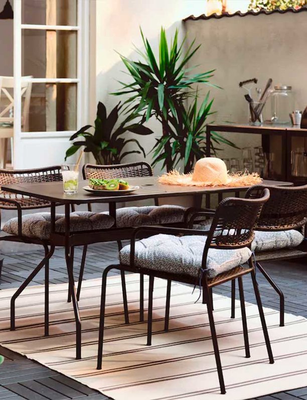 Los mejores muebles para terrazas de IKEA desde 29€