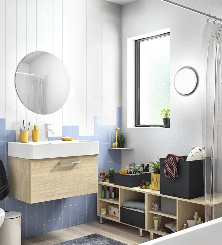 Muebles para baños pequeños: 15 propuestas geniales