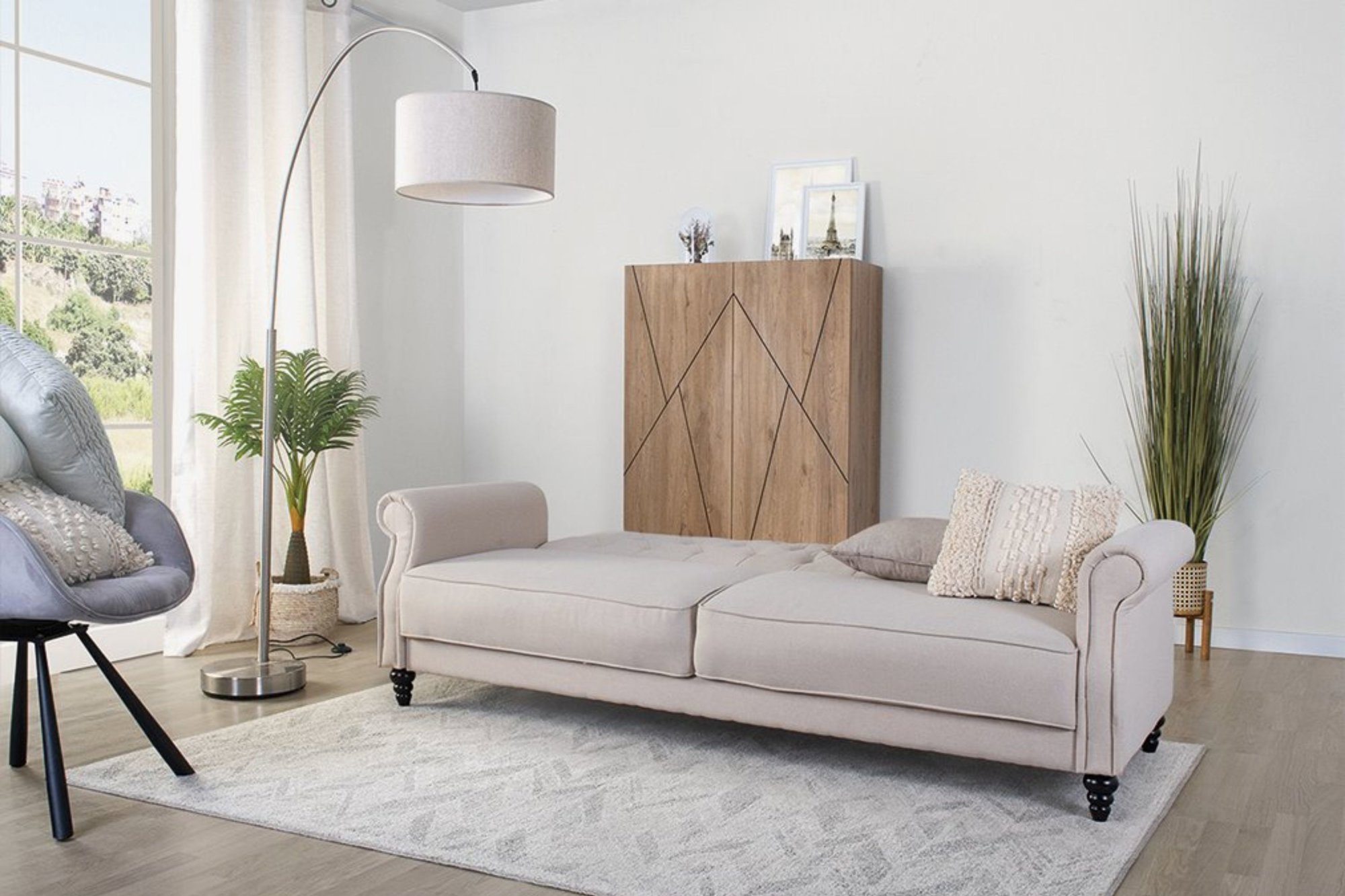 Los 20 sofás cama más deseados de la temporada para salones pequeños:  prácticos, elegantes y multifunción