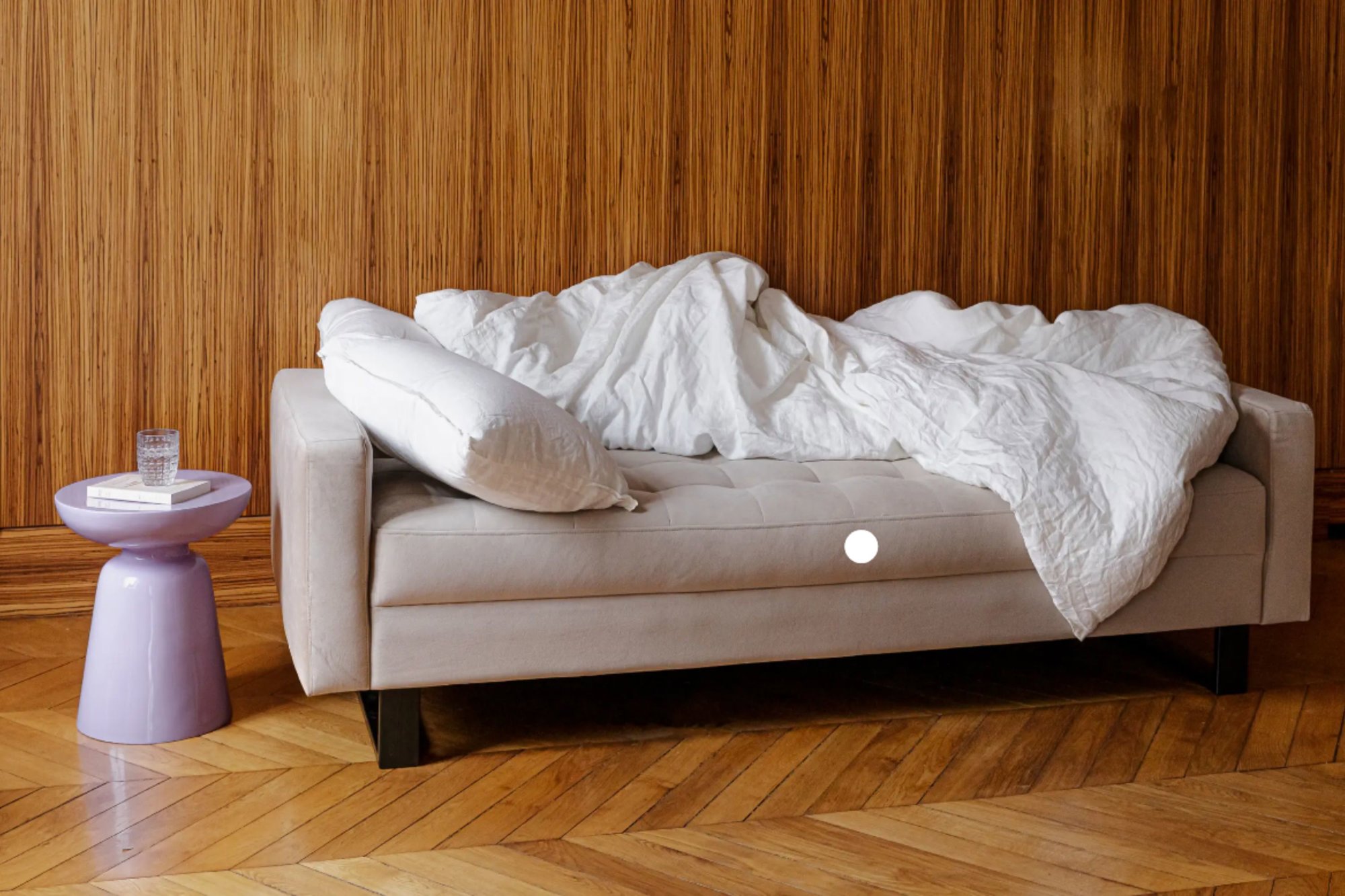 Un clásico transformado en sofá cama 