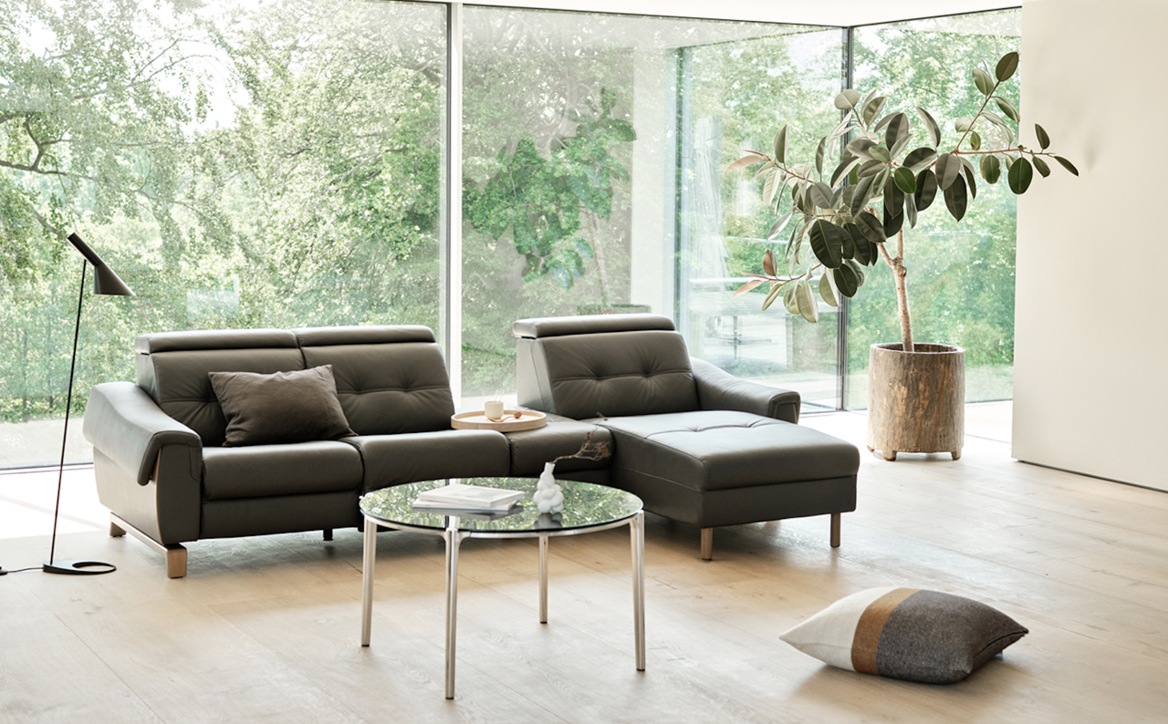 Este sofa´ relajante y elegante ha llegado para revolucionar tu salo´n