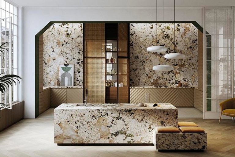 Porcelánico inspirado en la piedra natural: descubre los materiales que ...