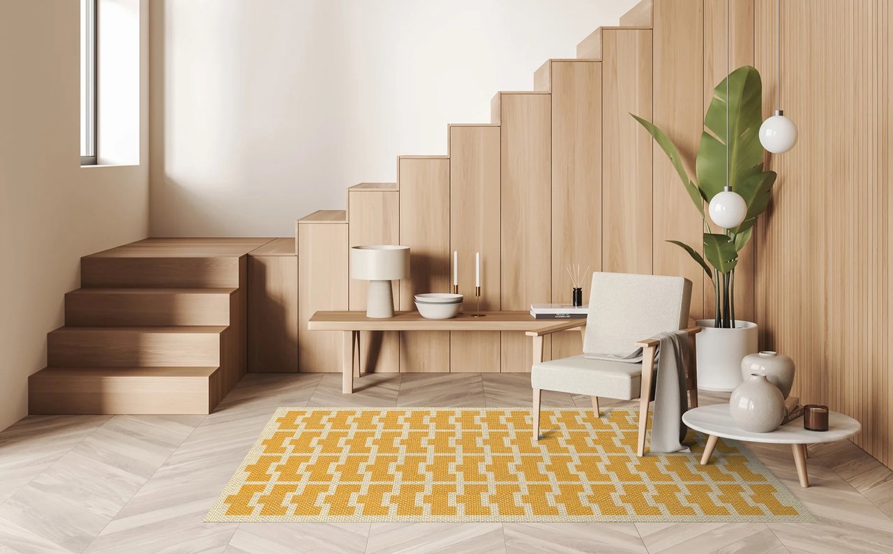 Dale un toque personal y muy original a tu hogar gracias a estas alfombras vinílicas decorativas ¡Te van a encantar!