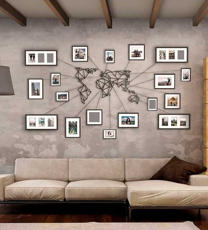 Decoración con fotos: 9 ideas originales para llenar tu casa de realismo,  belleza y originalidad