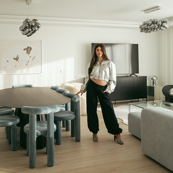 Violeta Mangriñan se ha mudado a esta casa espectacular en Madrid