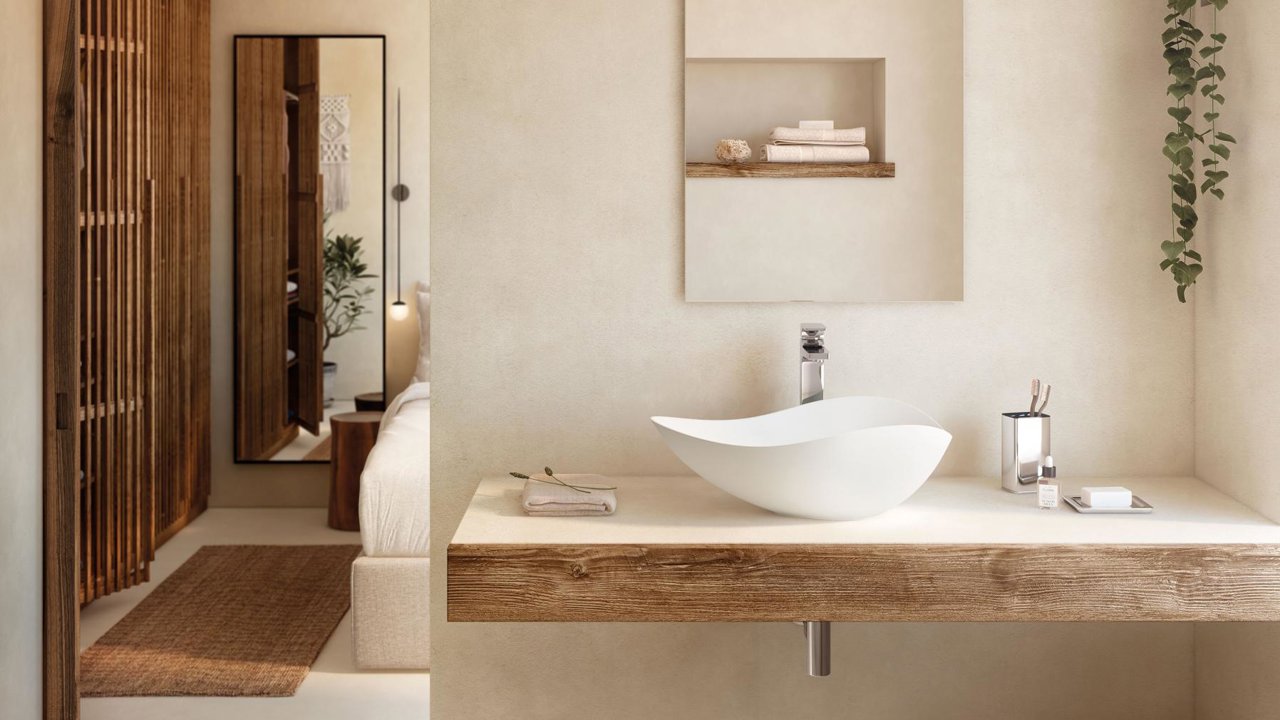 Baños en blanco y madera: 15 ideas elegantes, acogedoras y prácticas que simplemente NOS ENCANTAN