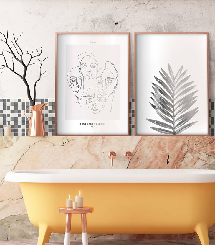 Estas 7 cenefas adhesivas, elegantes y en tendencia de Leroy Merlin,   y Maisons du Monde harán que tu baño parezca de revista