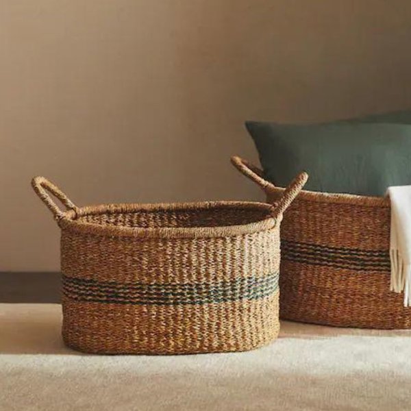 Zara Home baja el precio de las cestas de almacenaje ideales para decorar y organizar tu baño este 2024