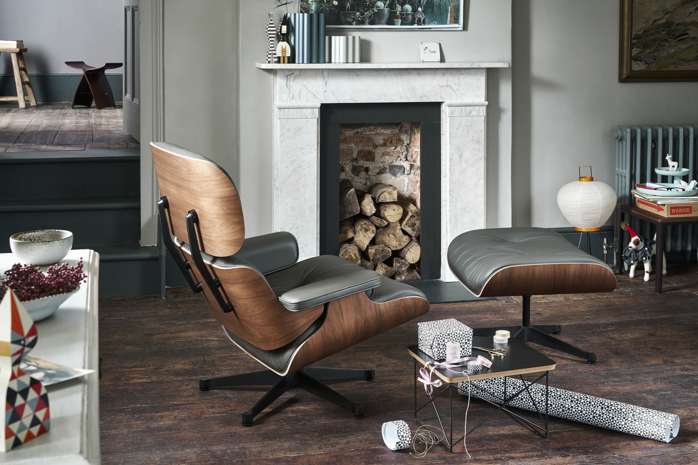 Temas de conversación amantes decoración lounge chair de los Eames