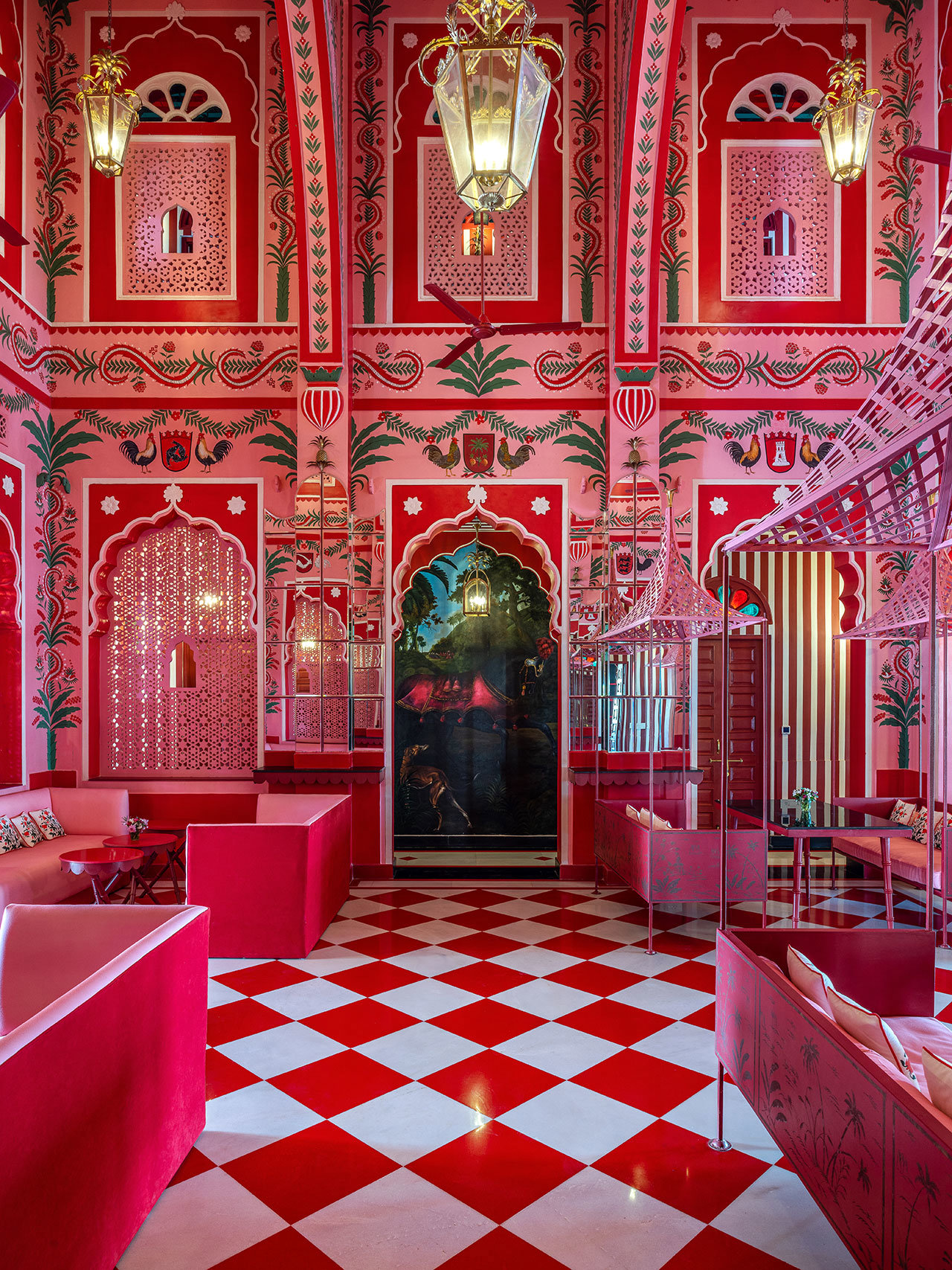 VILLA PALLADIO en Jaipur, por Marie-Anne Oudejans 