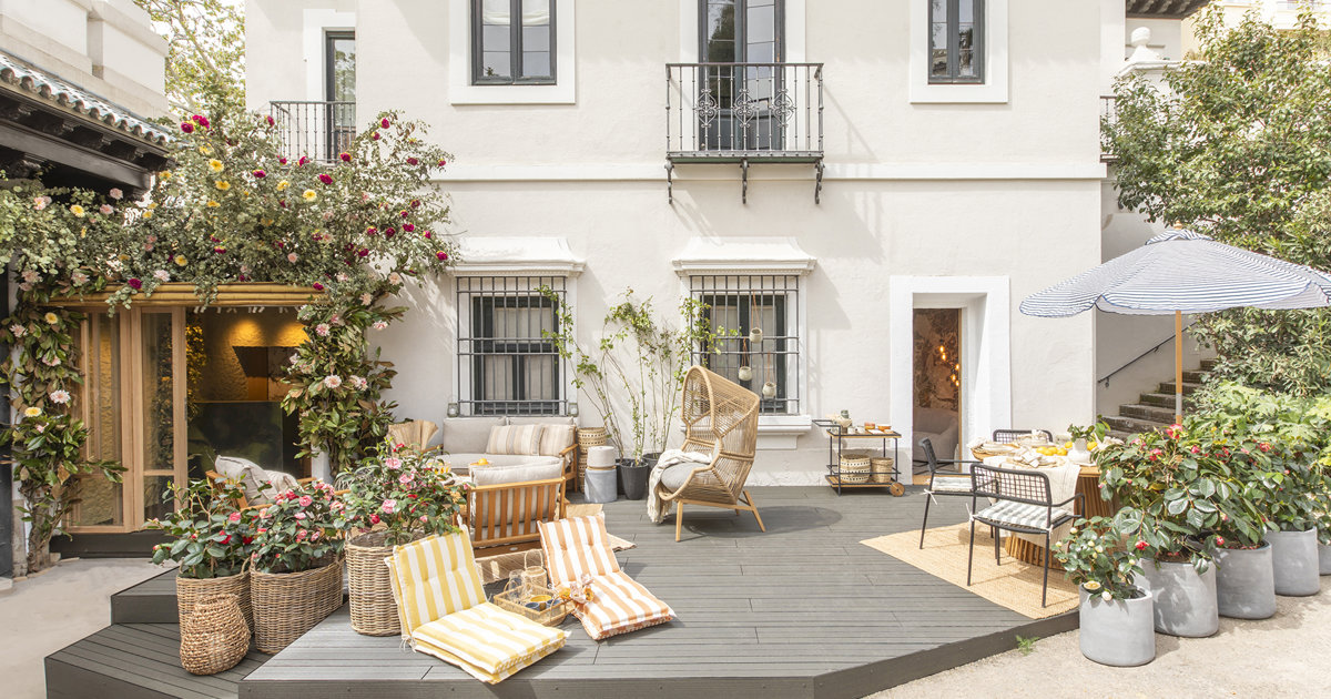 8 pequeñas grandes IDEAS (y fotos) para decorar la terraza y balcón ...