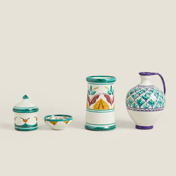 Zara Home homenajea a los extremeños con una colección única de piezas de cerámica artesanal