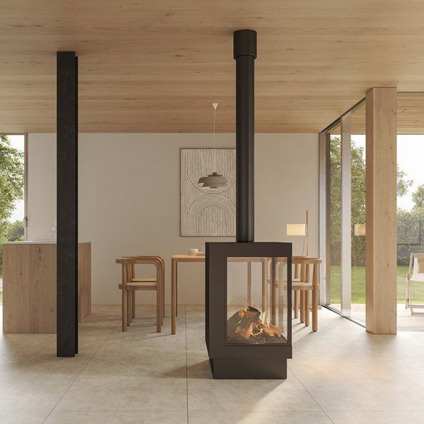 Casa minimalista en madera