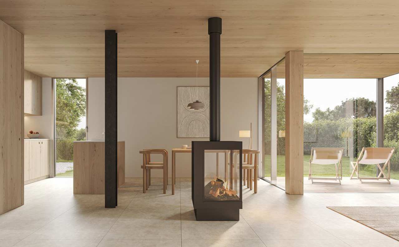 Casa minimalista en madera