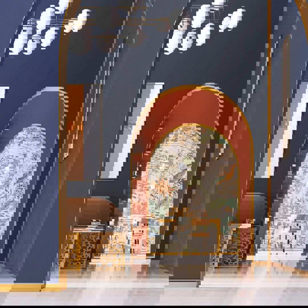 Rodapiés de aluminio dorado 