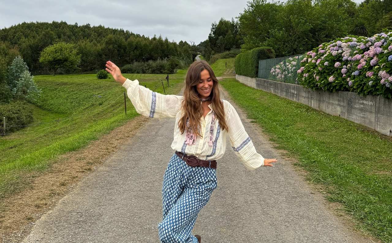 María Pombo disfruta del verano junto a los suyos en el norte