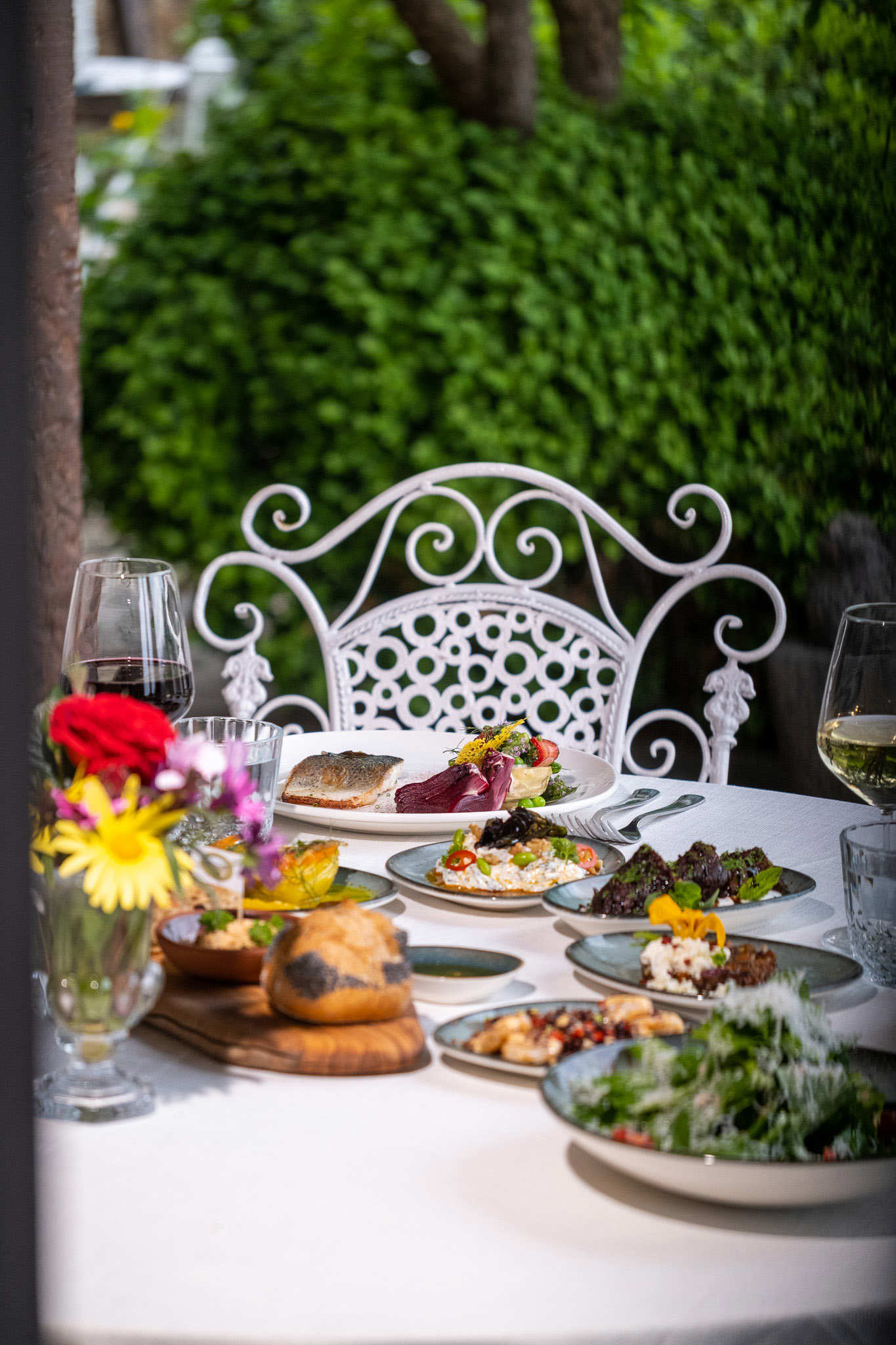 La gastronomía del hotel se centra en productos locales y de estacionalidad.