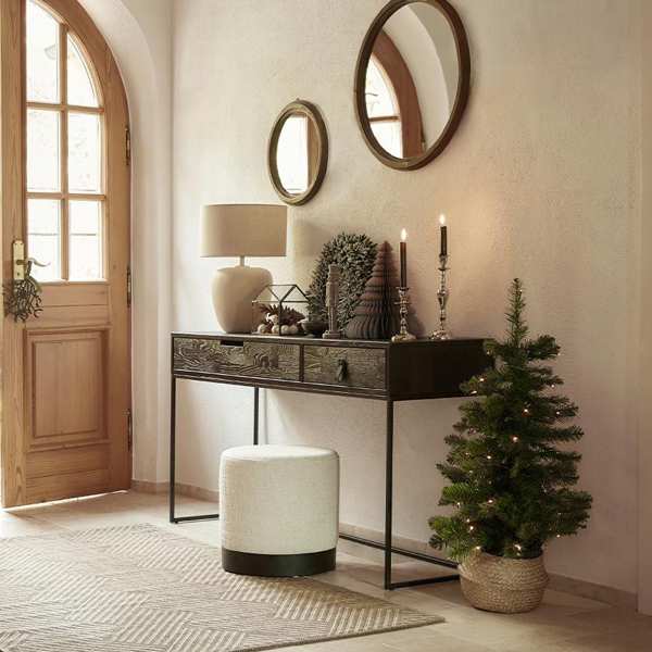 15 ideas para decorar el recibidor esta navidad