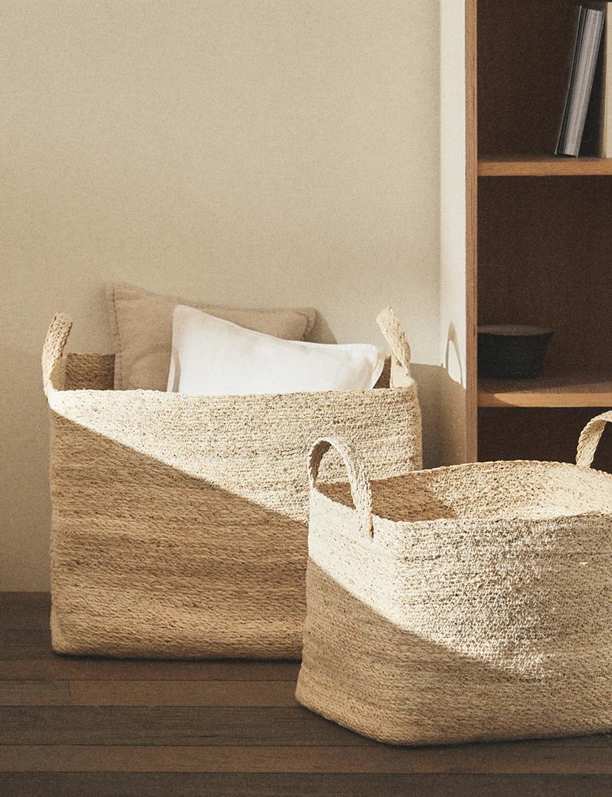 Giro inesperado en Zara Home: Marta Ortega despide las cestas beige y blancas y lanza estas 5 alternativas elegantes