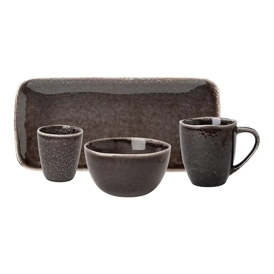 juego de café de cerámica