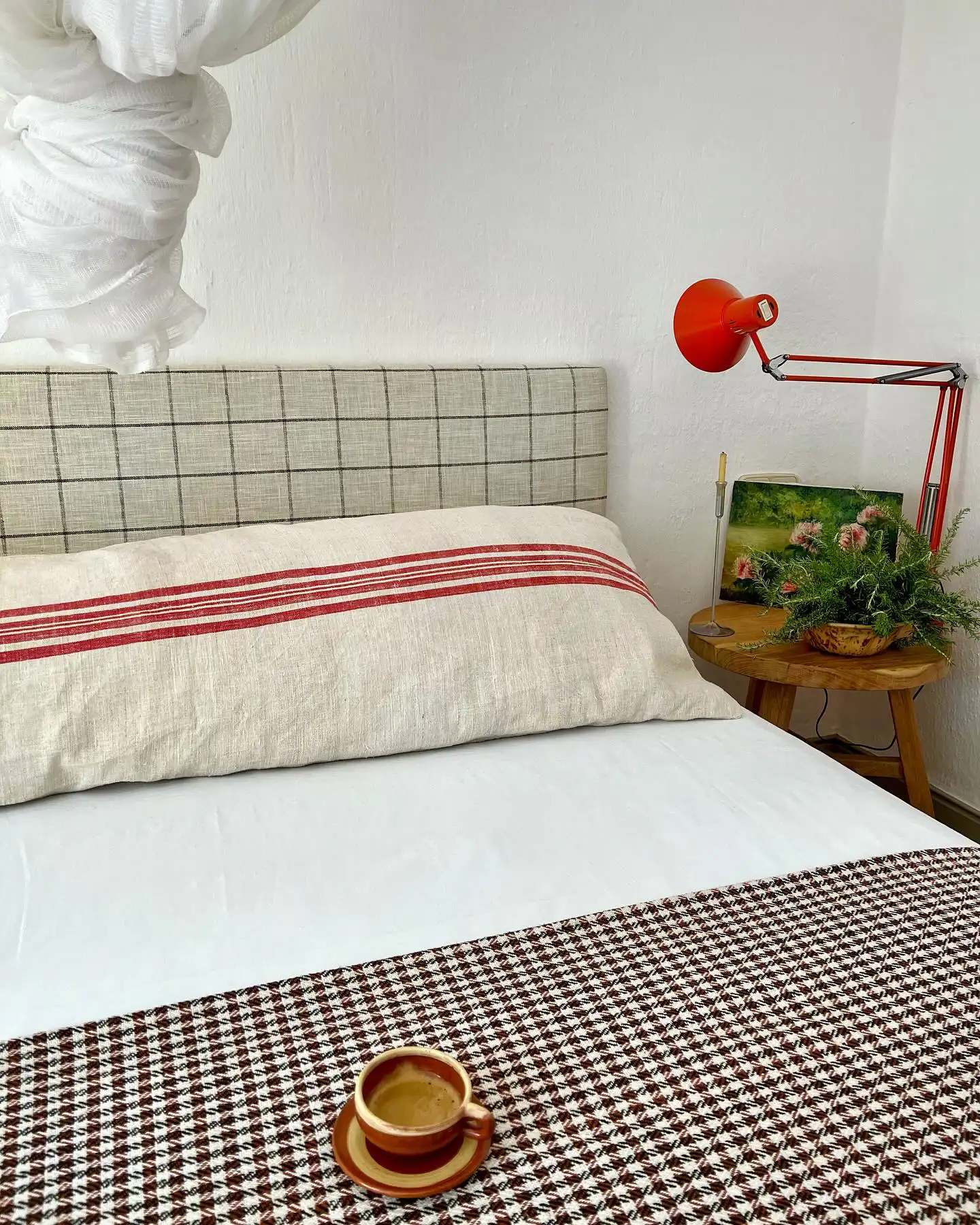 Cabecero cama cuadros 