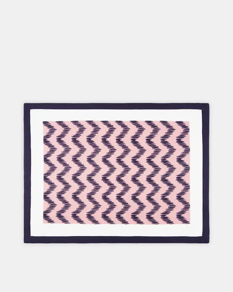 mantel en zig zag