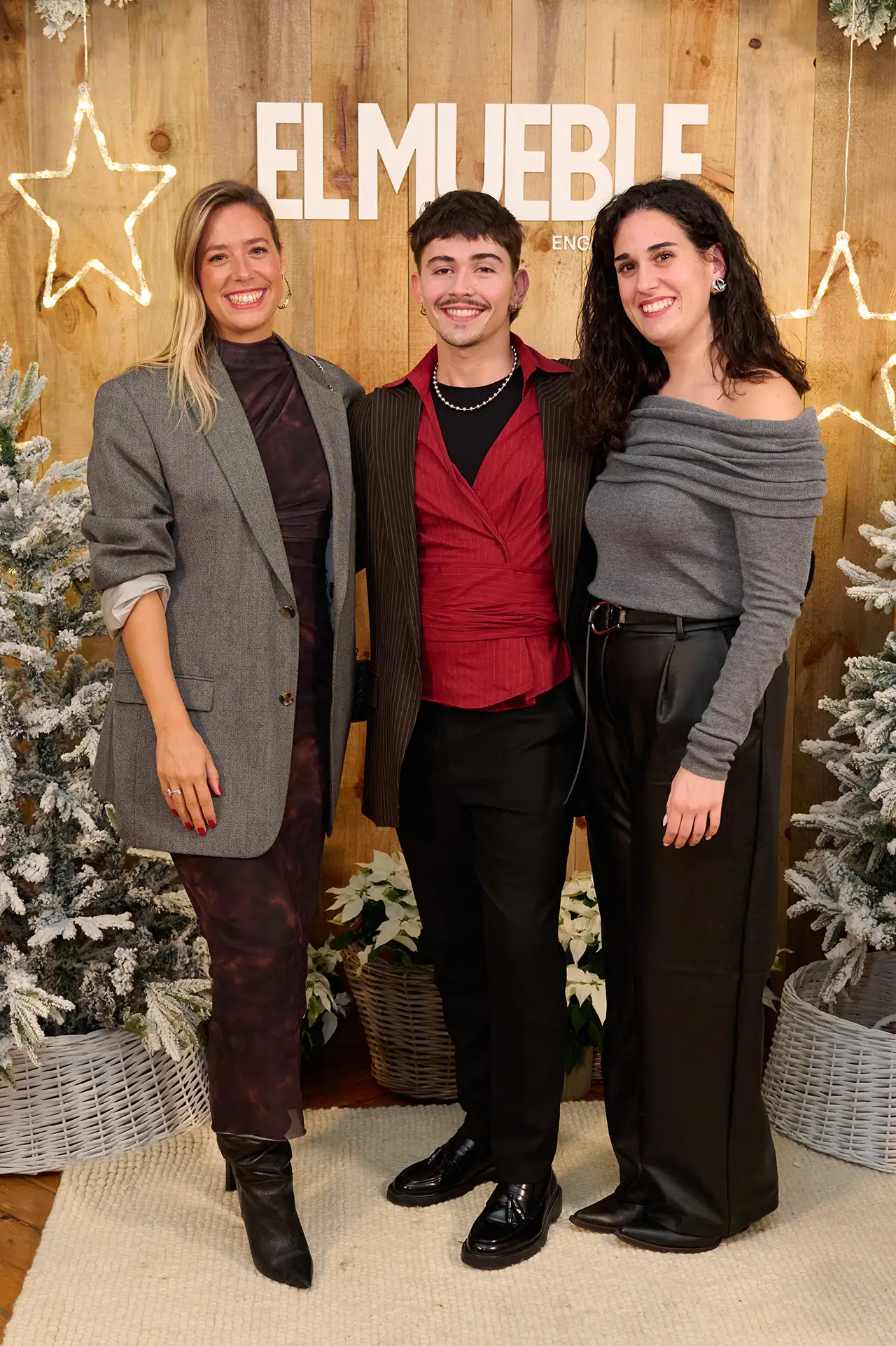 Elena Martínez, Pablo Morigosa y Ana Picardo de La Redoute.