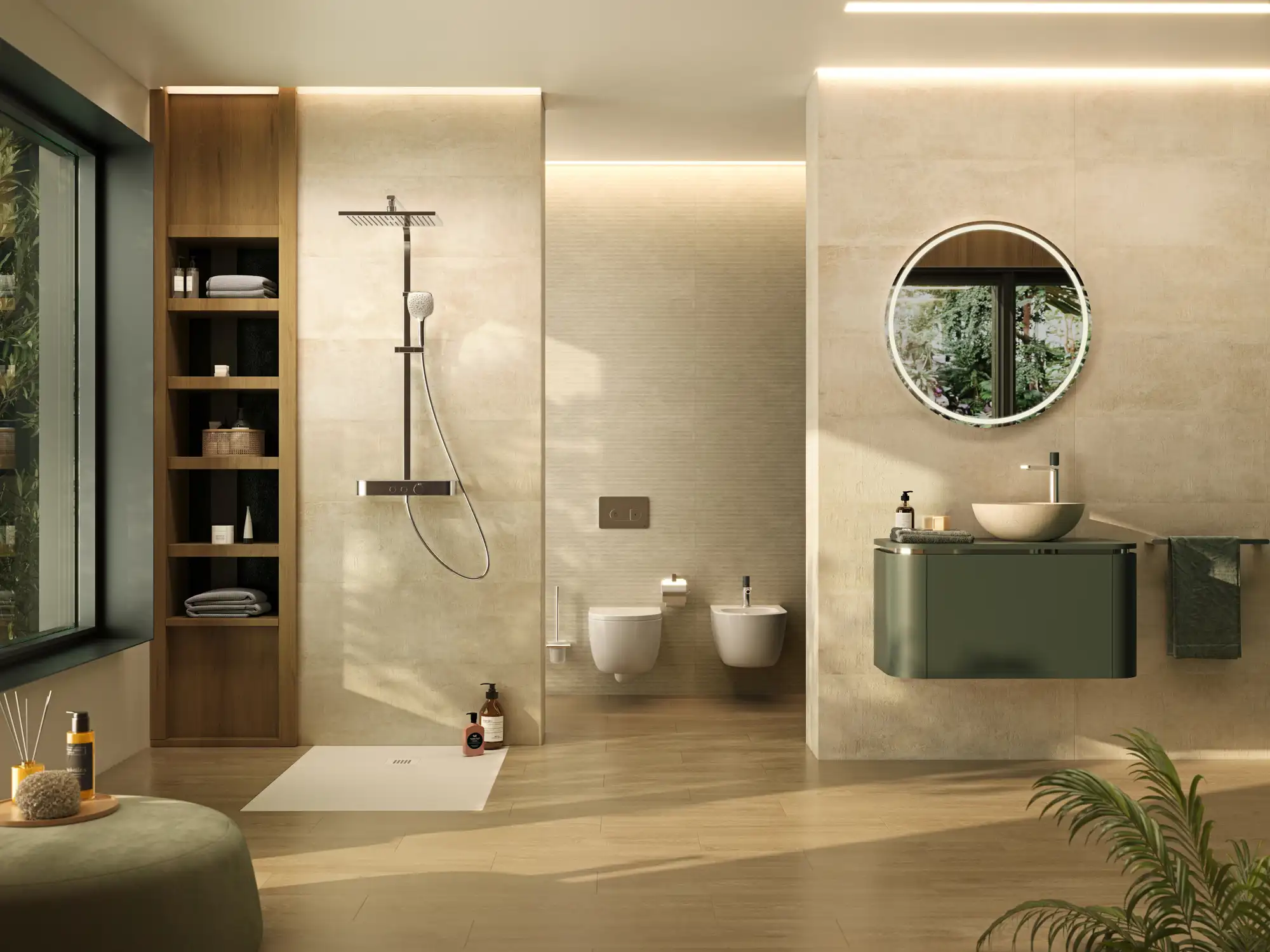 1 plato ducha slate noken porcelanosa