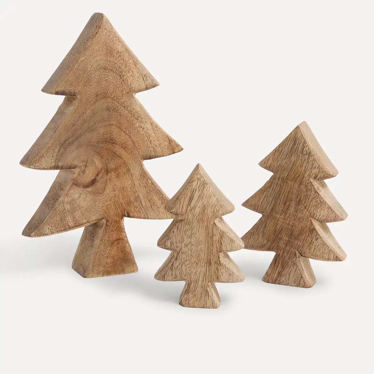 abetos de madera set