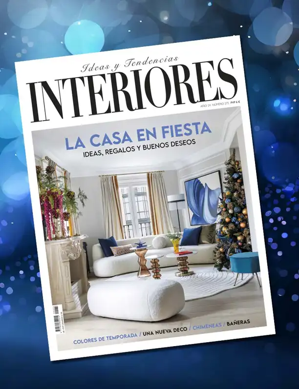 Ideas y regalos: el nuevo número de la revista Interiores invita a disfrutar de una Navidad con lo mejor del diseño y la decoración