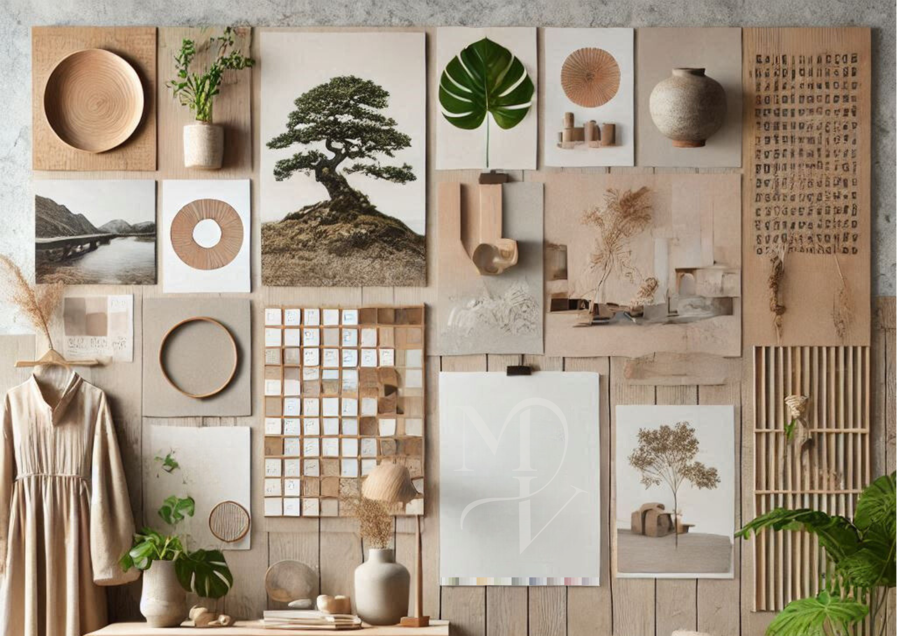 moodboard japandi mar vidal