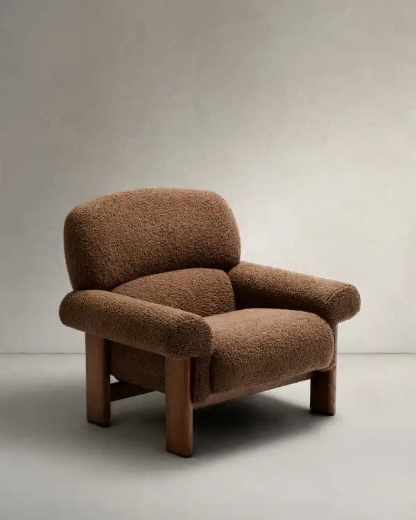 Sillón marrón 