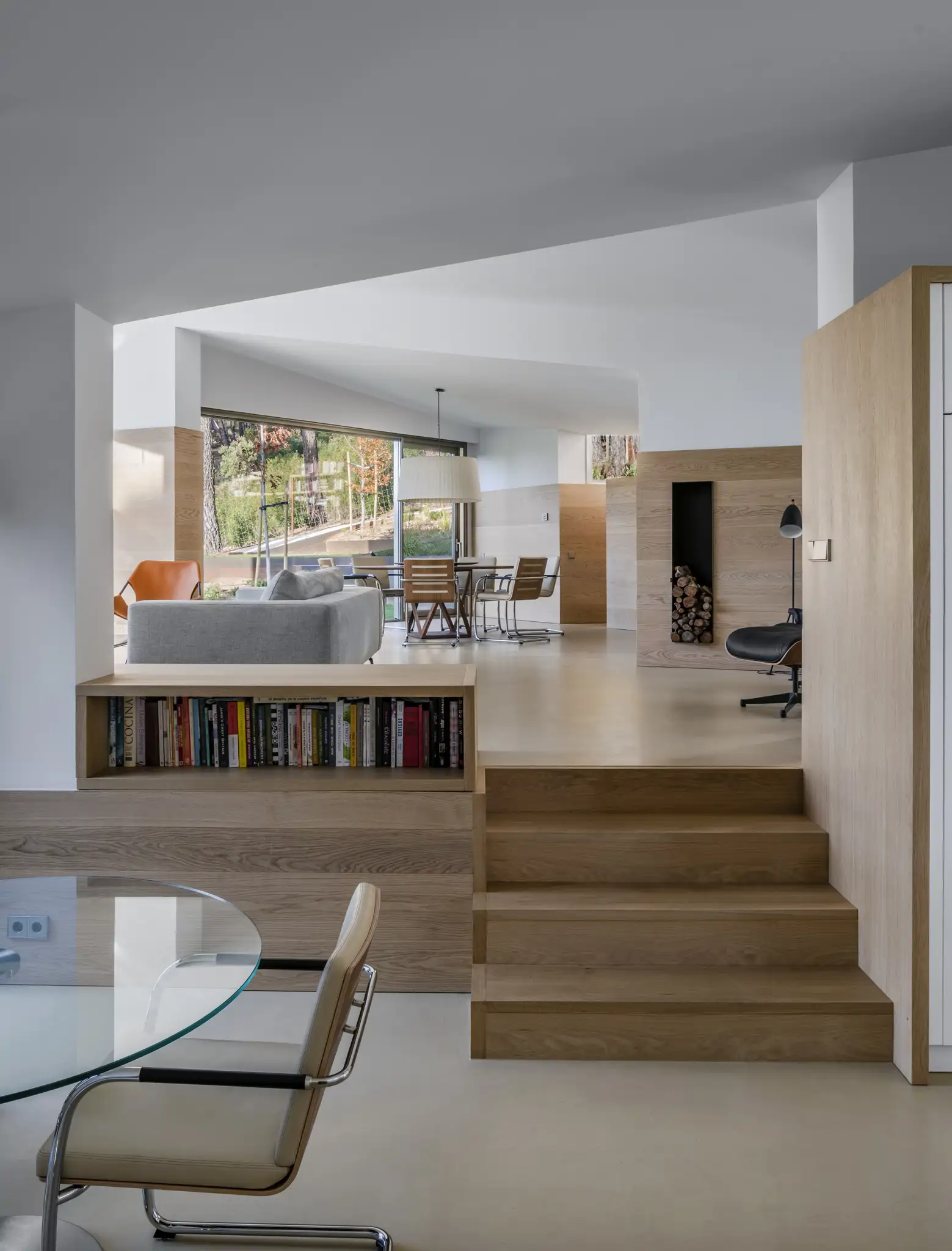 La zona de la cocina y salón-comedor es la que cuenta con las mejores vistas