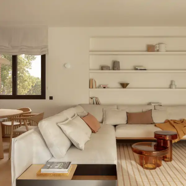 De estilo mediterráneo: toma nota de las ideas de este hogar urbano con detalles curvos y materiales nobles