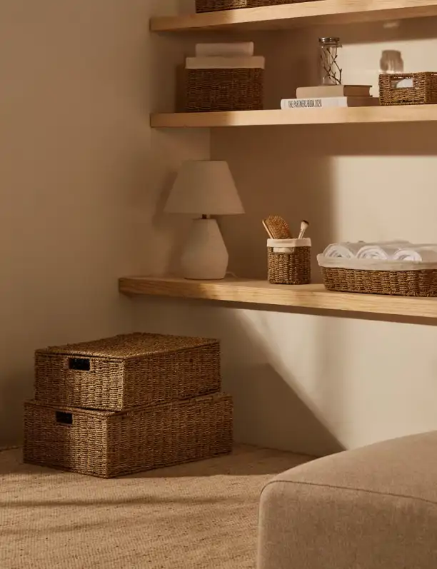 Marta Ortega pone de moda las cestas de estilo japonés en Zara Home: para la cocina, baño y recibidor