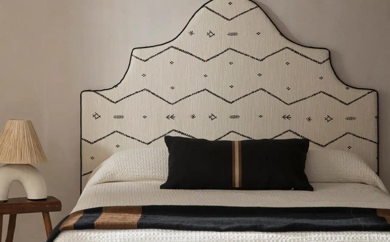 Los cabeceros con aire boho tienen mucho encanto y estilo