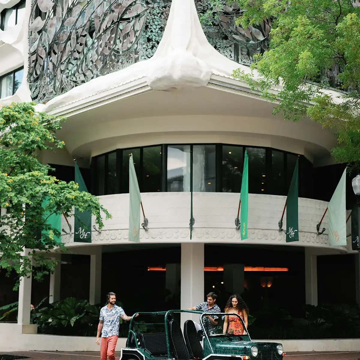 El hotel ha mantenido parte de su estructura original y otra ha sido totalmente renovada.