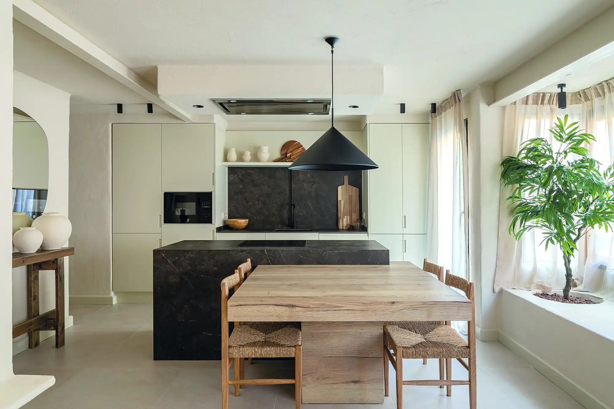 Reforma salón cocina comedor Ruth Catalán del estudio 3D Interiorismo 
