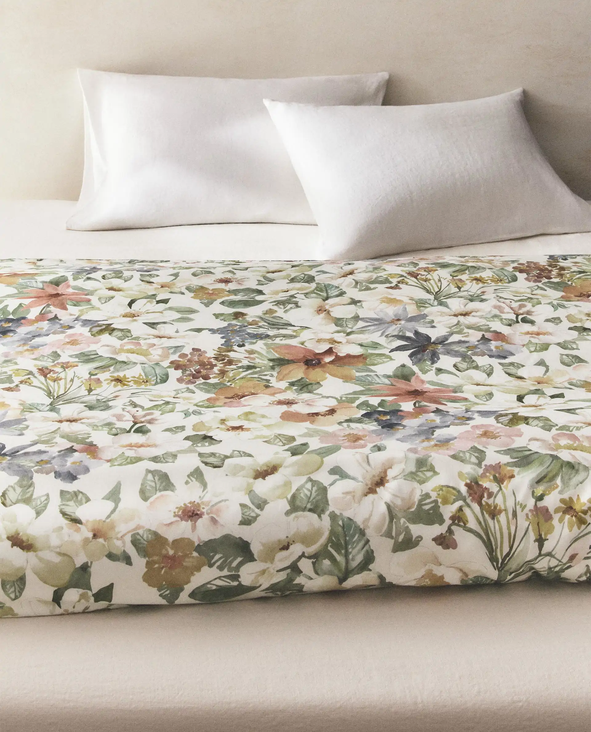 Funda nórdica floral de Zara Home