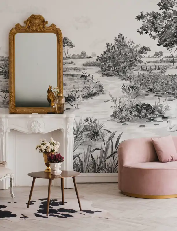 Tendencias en paredes: revestimientos y papeles pintados de moda para hogares modernos y elegantes