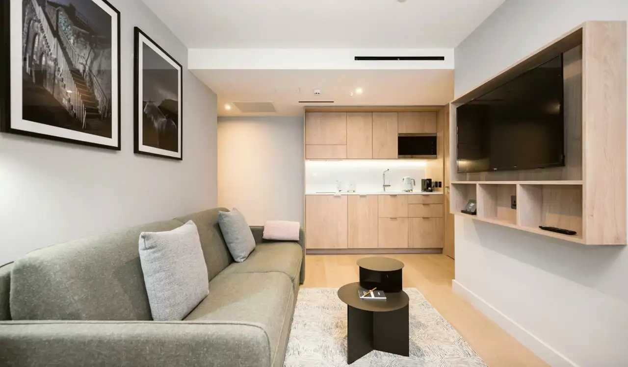 Los apartamentos cuentan con cocina equipada con todo lo necesario para preparar deliciosas recetas.
