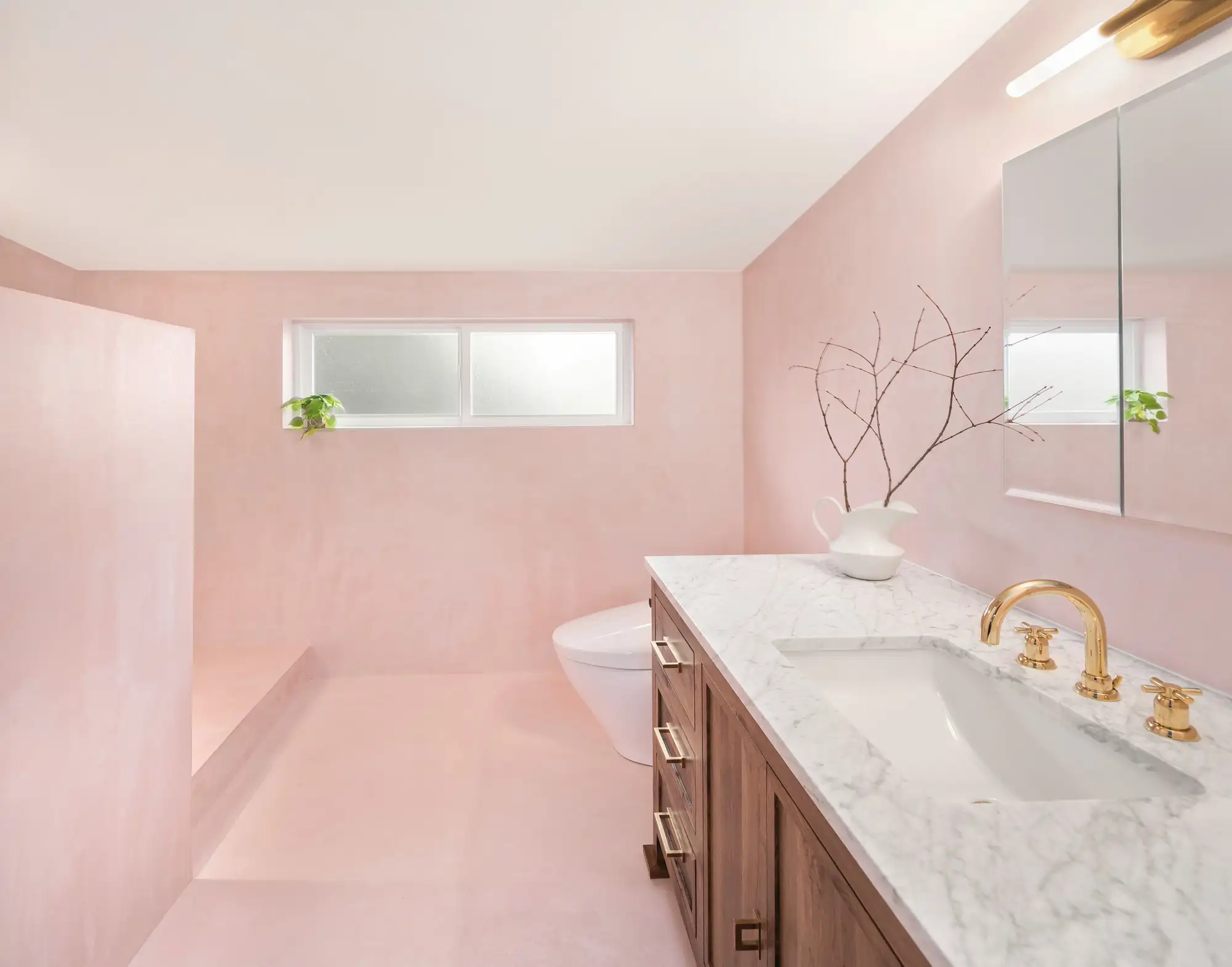 Baño rosa