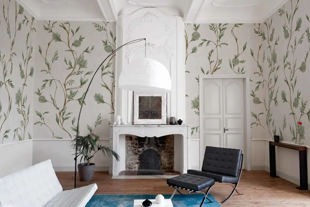 papel pintado salón