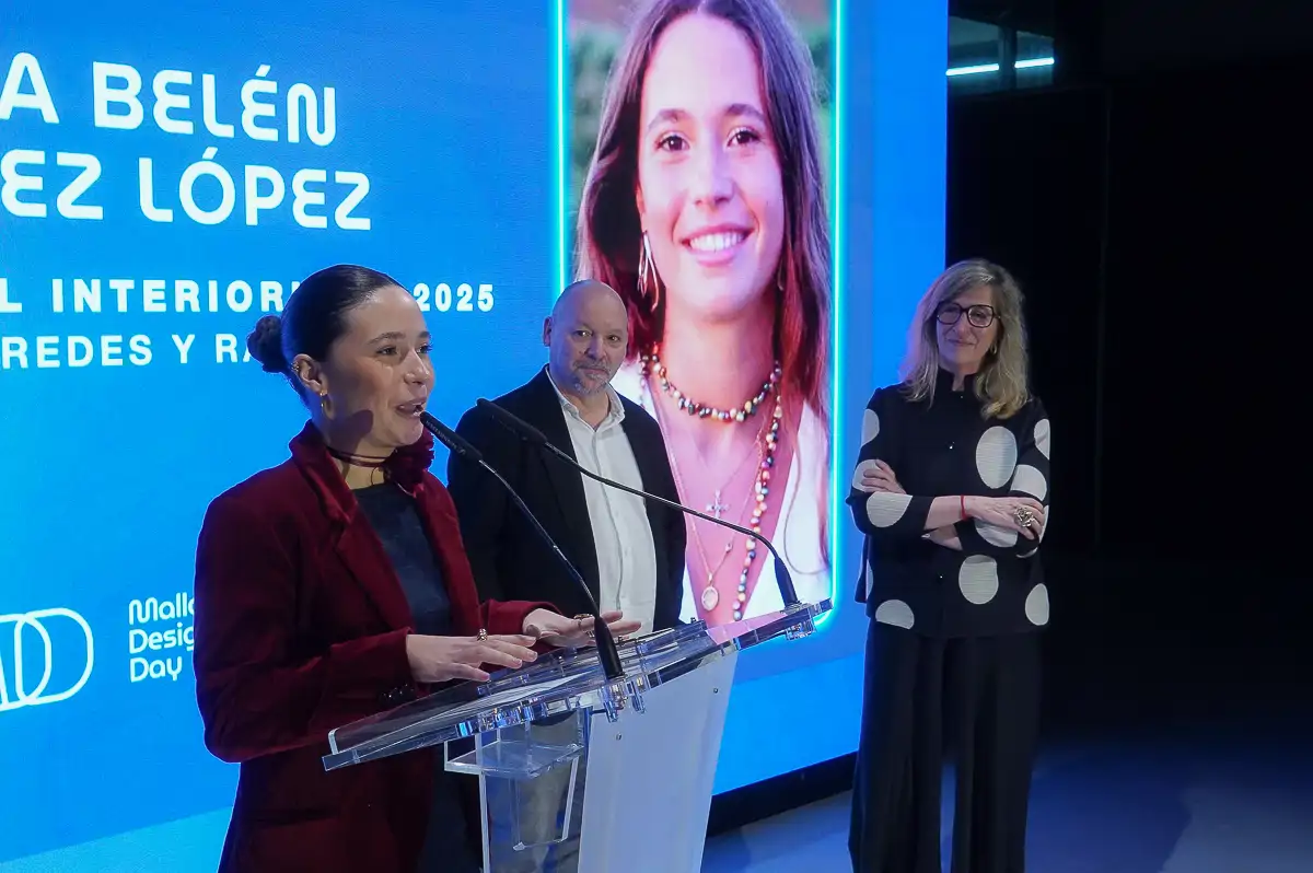 Belén Sánchez Ganadora Interiorismo Gala MDD