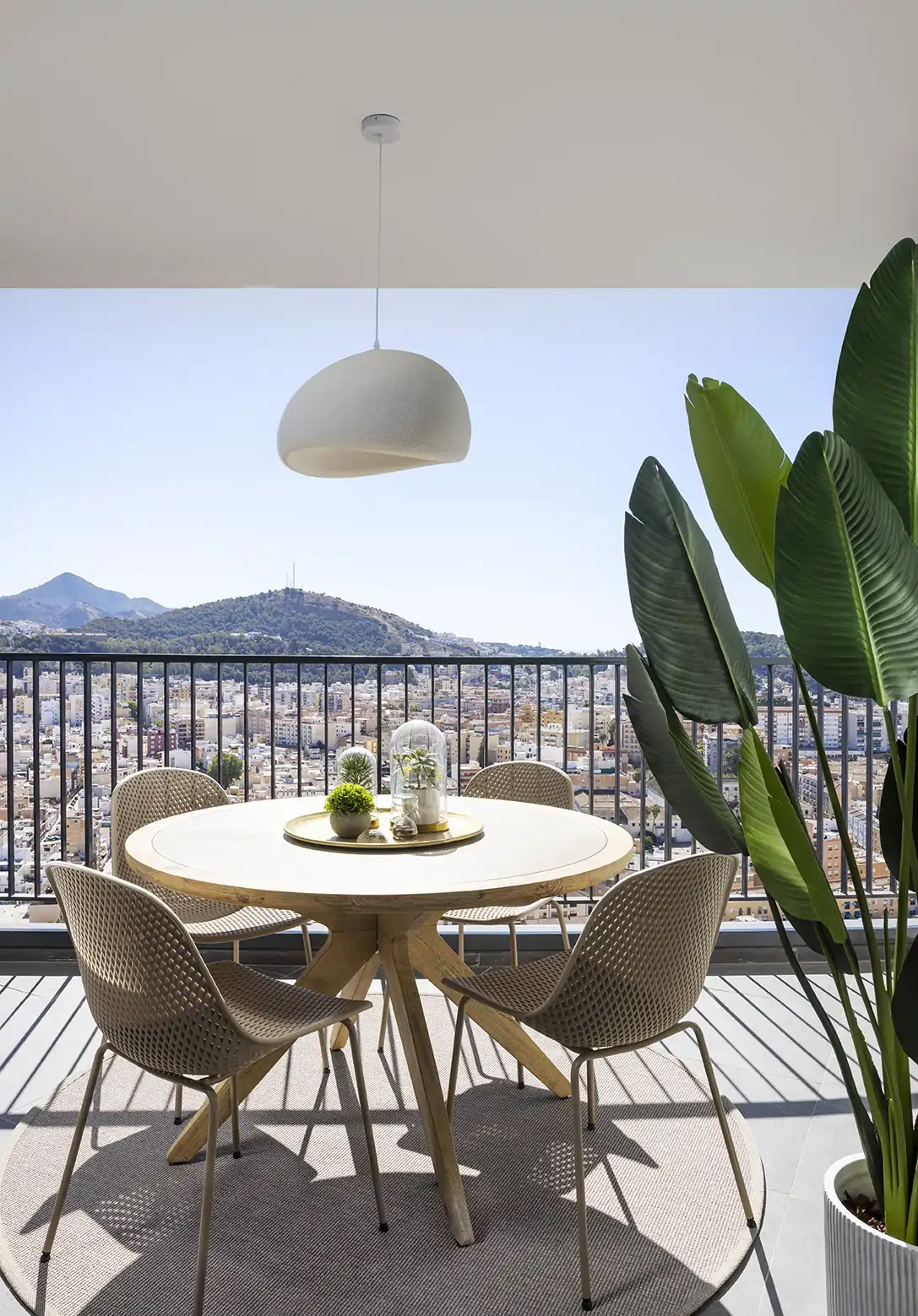 Una terraza con vistas espectaculares