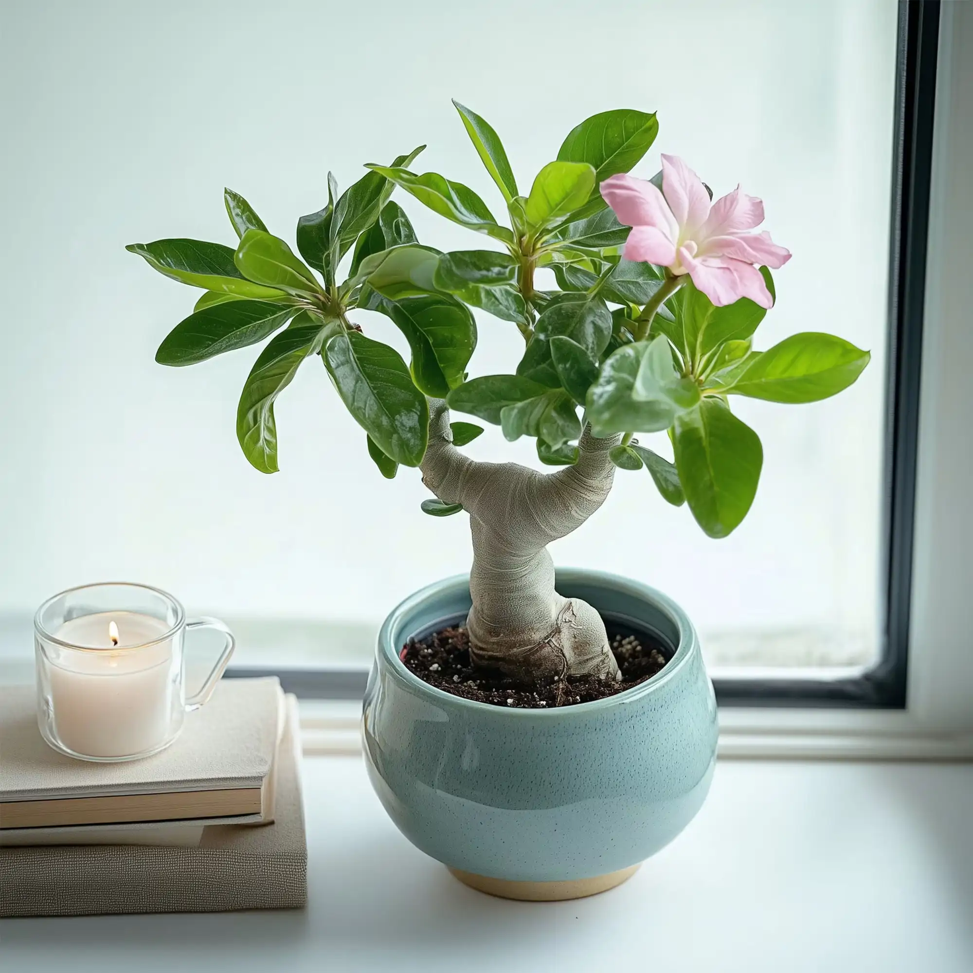 25. Adenium obesum (Rosa del desierto)
